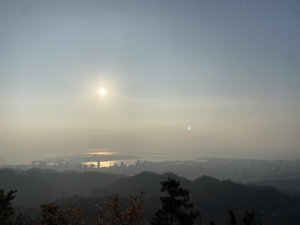 【2020/四季を感じる毎日登山レポート】六甲全山縦走コース・菊水山山頂 vol.2】