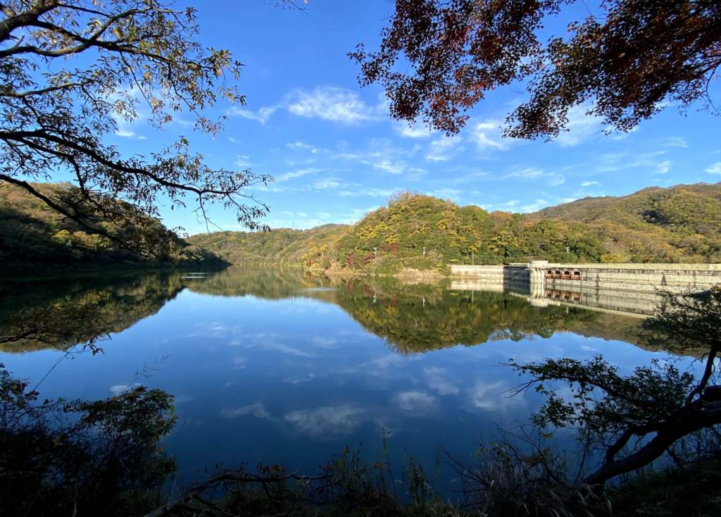 烏原貯水池別アングル